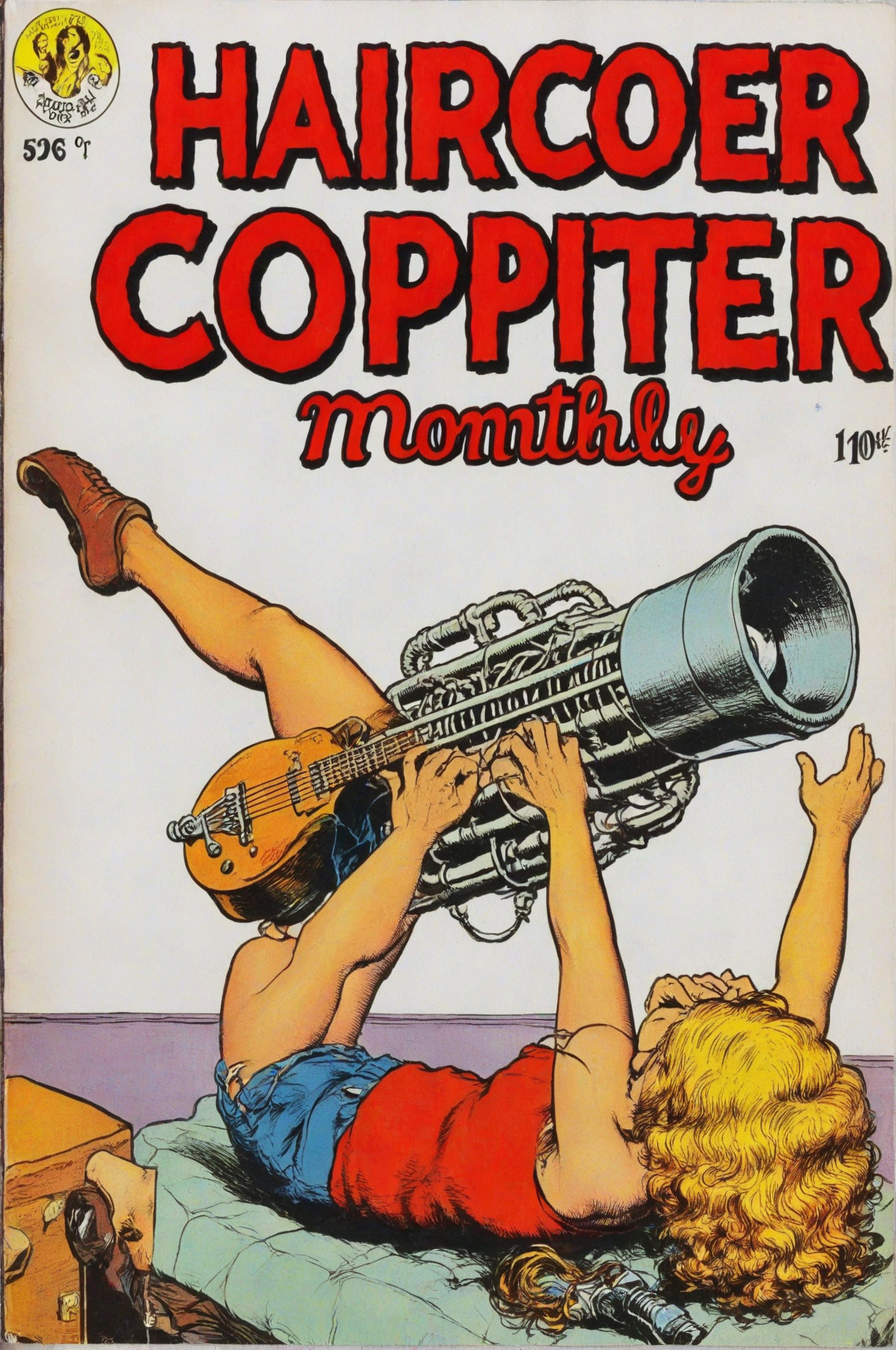 haircopter monthly, no. 110 "bedroom sound cannon"