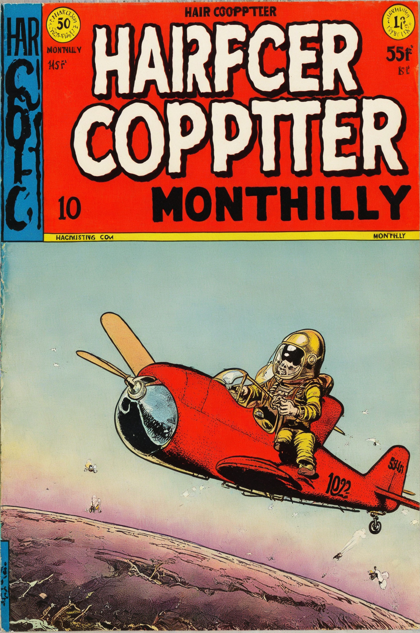 haircopter monthly, no. 10 "new earth copter"